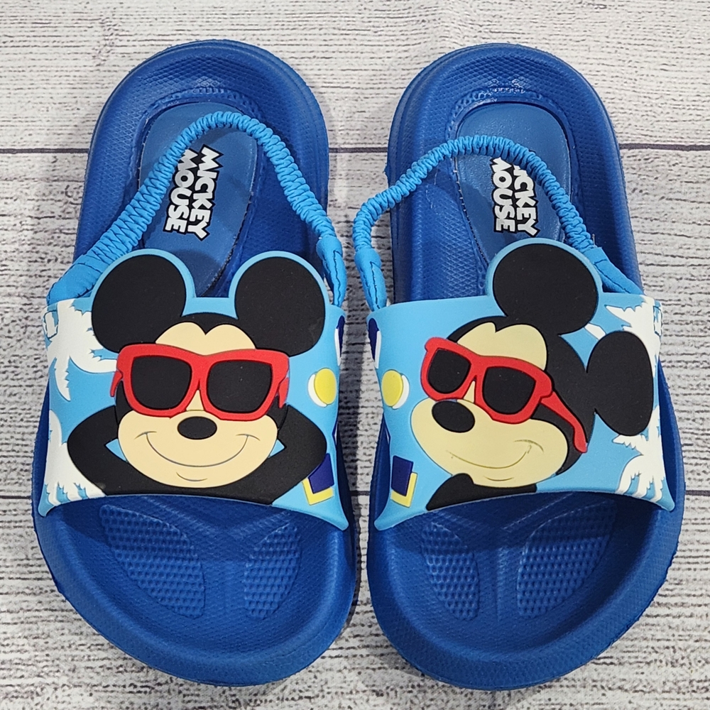 Disney Blue Mickey Mouse Kids Sandals